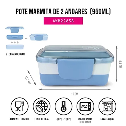 Pote Marmita De Andares Ml Joy Awm Cz Pote Marmita De