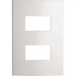 Placa p/Tomada Br 2 Postos Separados 4X2cm PRM044221 - 9770 - Placa p ...